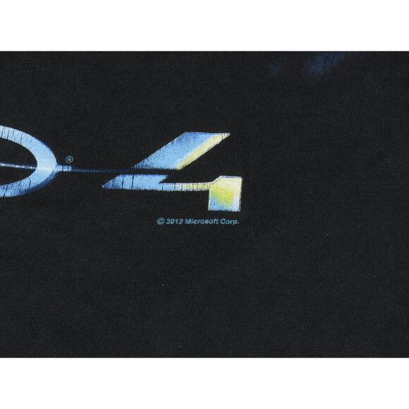Y2K Master Chief Halo 4 Microsoft Xbox Video Game Promo T Shirt Tee L - Picture 7 of 7